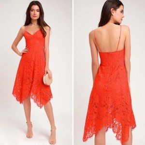 NWT Lulu's One Wish Midi Dress